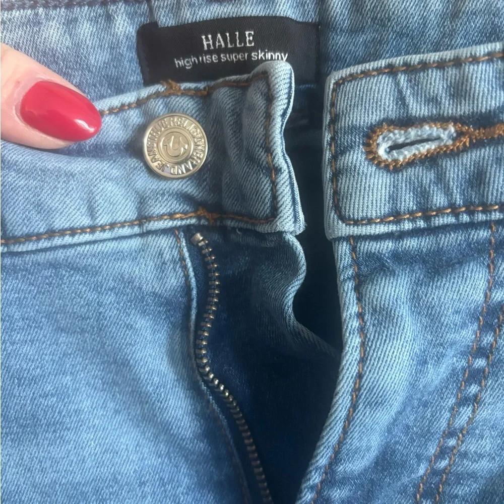 True Religion Light Blue Slim Jeans